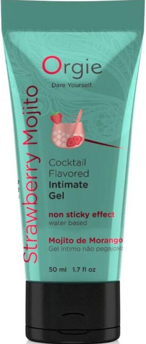 Lubrykant smakowy Orgie Lube Tube Strawberry Mojito – 50 ml