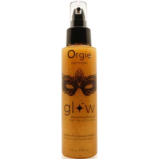 Olejek do ciała Orgie Glow – rozświetlający, złoty połysk, 110 ml