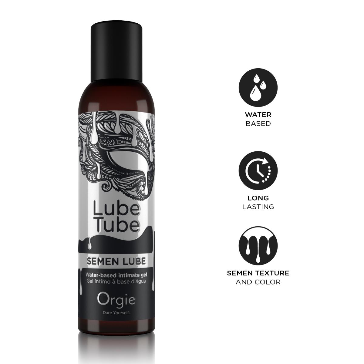 Żel intymny Orgie Lube Tube Semen Lube – na bazie wody, 150 ml — zdjęcie 2