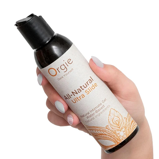 Lubrykant wodny Orgie All-Natural Ultra Slide – bez gliceryny, 150 ml — zdjęcie 3
