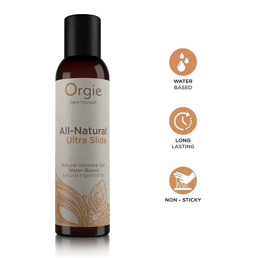 Lubrykant wodny Orgie All-Natural Ultra Slide – bez gliceryny, 150 ml — zdjęcie 2