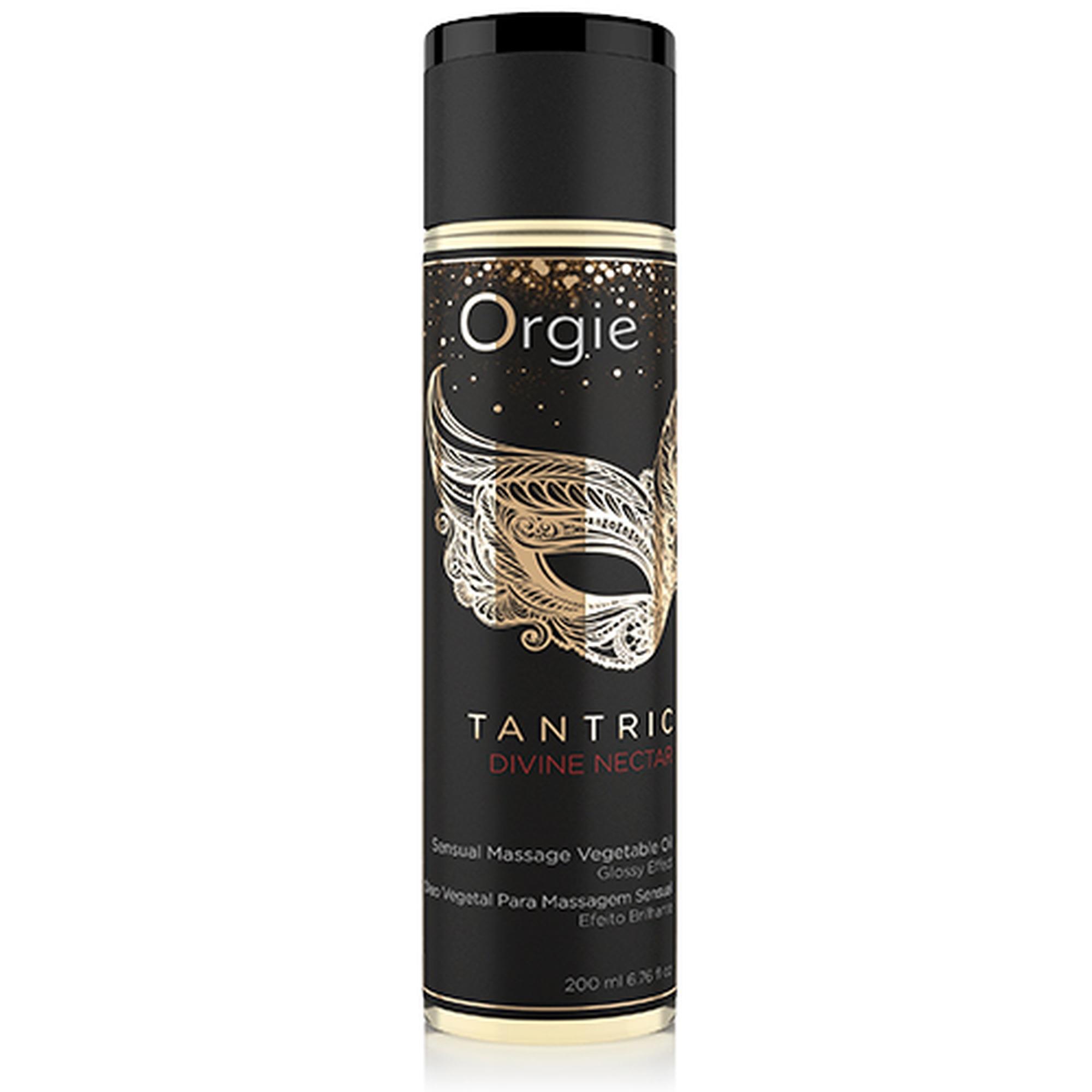 Olejek do masażu Orgie Tantric Divine Nectar – roślinny, 200 ml — zdjęcie 1