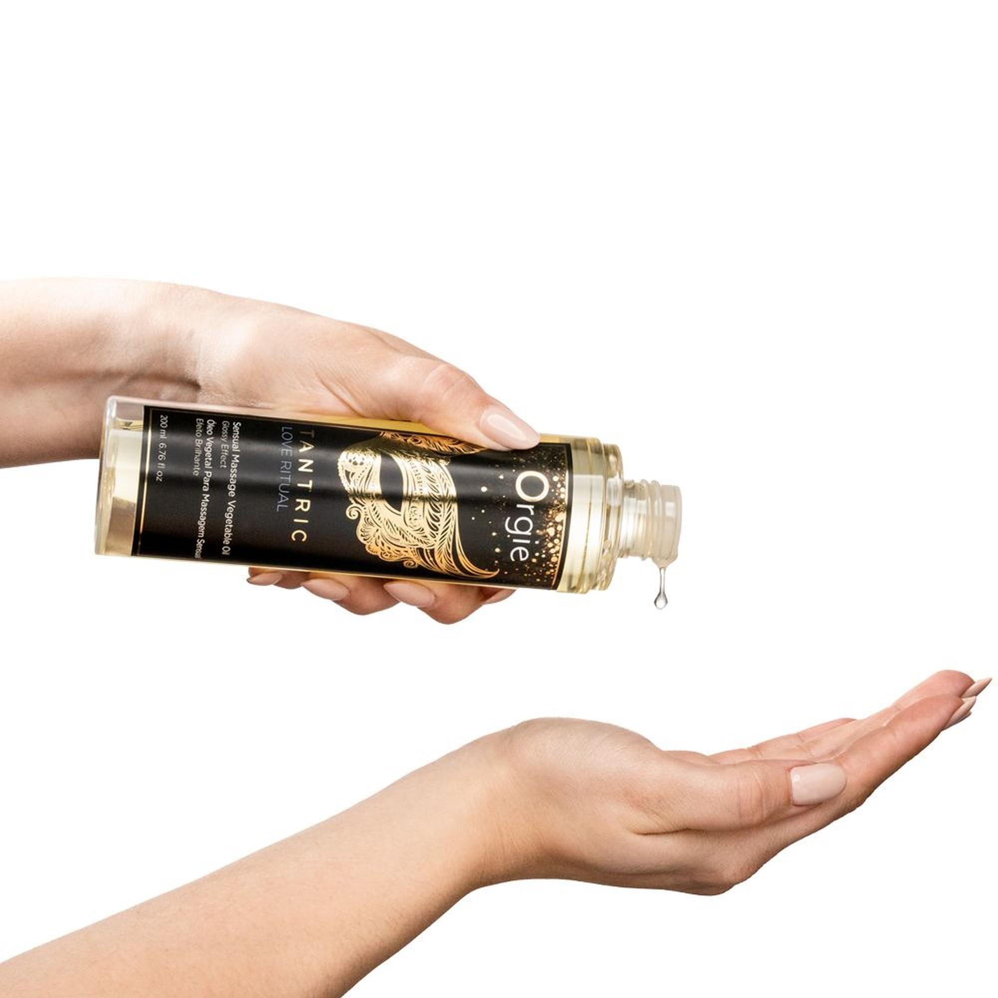 Olejek do masażu Orgie Tantric Love Ritual – roślinny, 200 ml — zdjęcie 4