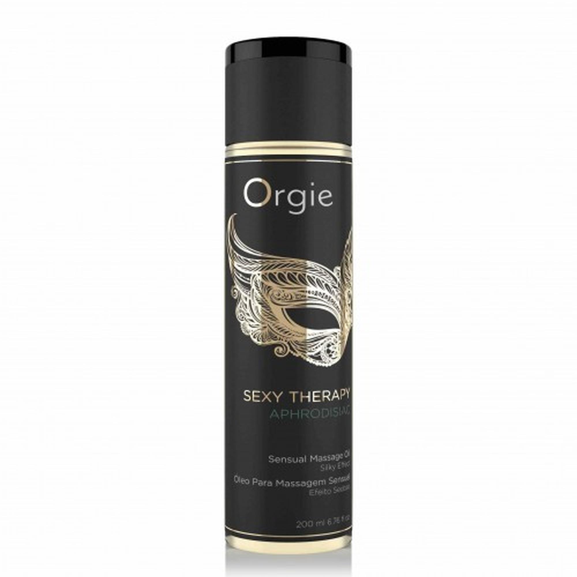 Olejek do masażu Orgie Sexy Therapy Aphrodisiac – jedwabisty, 200 ml — zdjęcie 1