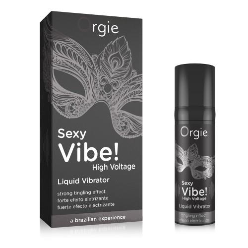 Żel wibrujący Sexy Vibe! High Voltage - intensywne doznania — zdjęcie 1
