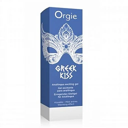 Żel do anilingusu Orgie Greek Kiss – rozgrzewający, miętowy, 50 ml