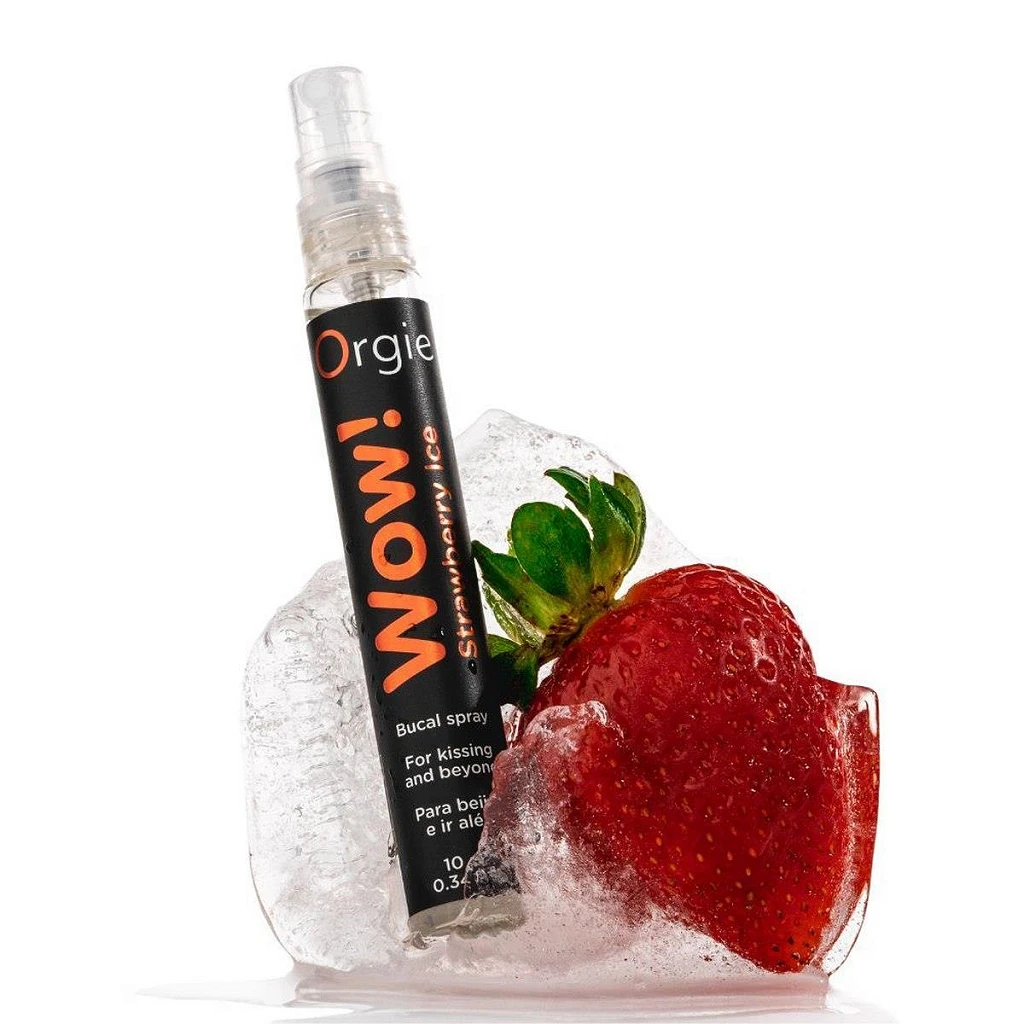 Spray do ust Wow! Strawberry Ice 10ml