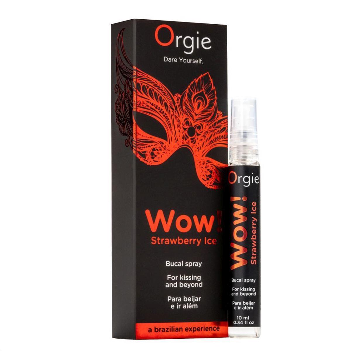 Spray do ust Wow! Strawberry Ice 10ml — zdjęcie 3