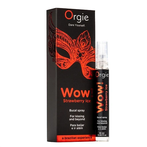 Spray do ust Wow! Strawberry Ice 10ml — zdjęcie 3