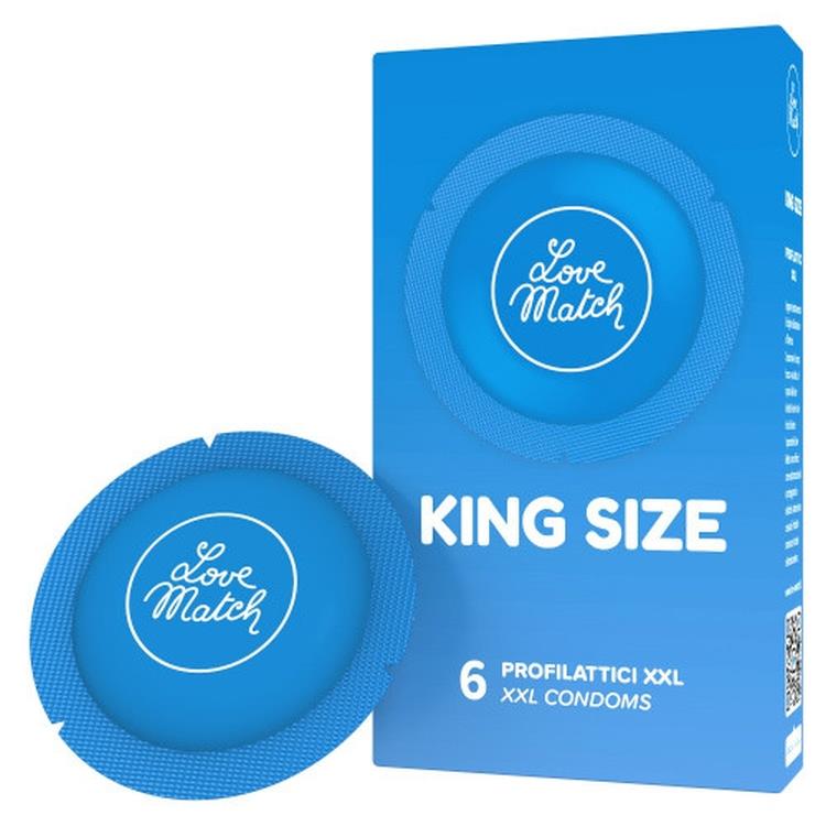 Prezerwatywy King Size XXL – szerokość 60 mm, 6 szt. — zdjęcie 1