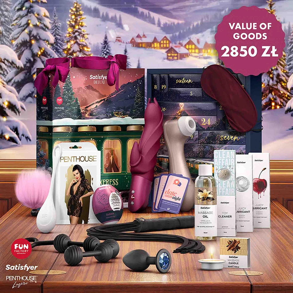 Kalendarz adwentowy Satisfyer Deluxe 2026 – 24 niespodzianki — zdjęcie 3