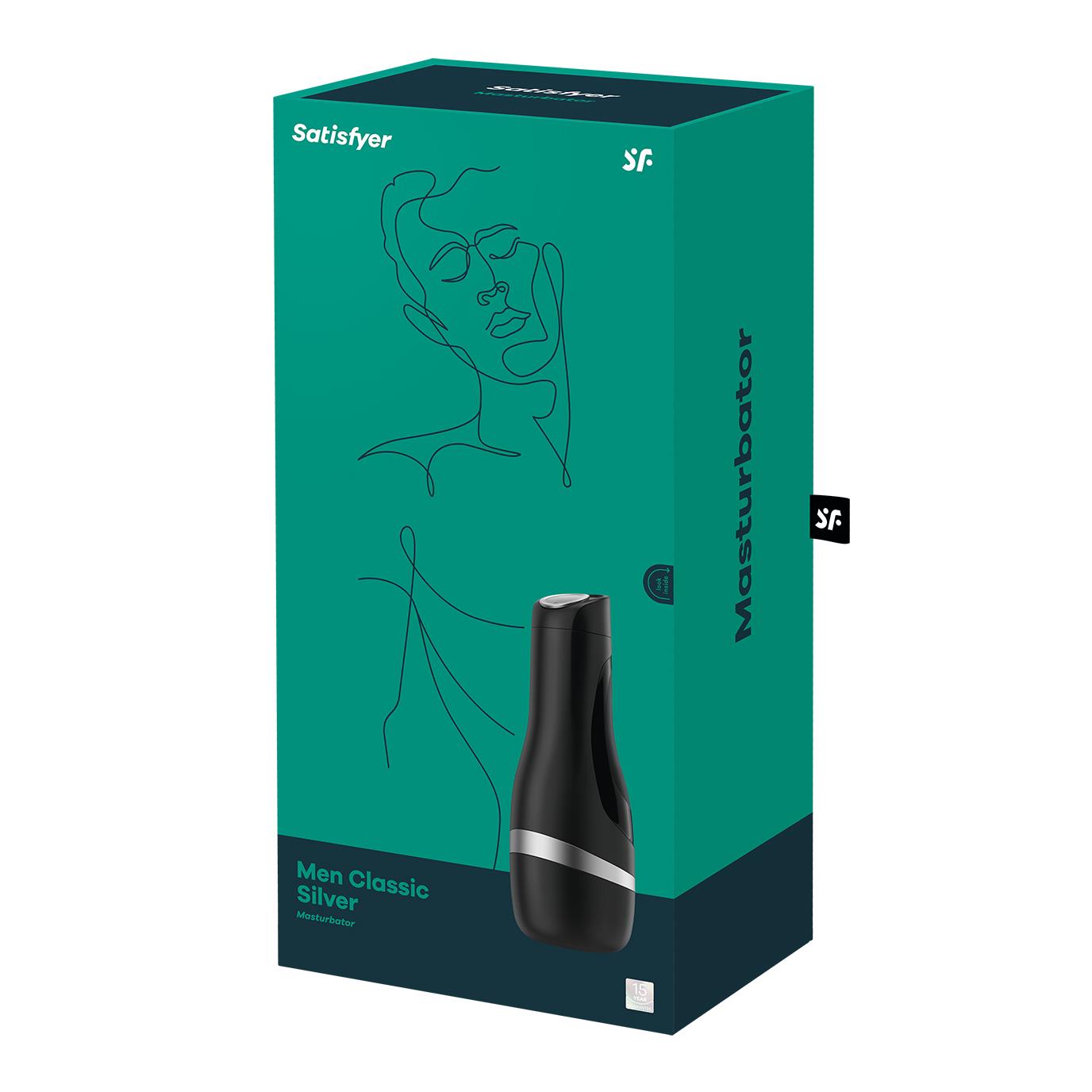 Masturbator Men Classic – regulacja ssania, 21 cm — zdjęcie 1