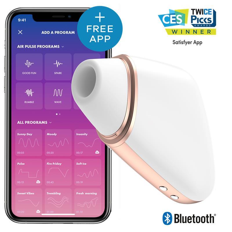 Stymulator łechtaczki Satisfyer Love Triangle – Air-Pulse + wibracje — zdjęcie 2