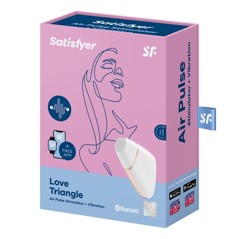 Stymulator łechtaczki Satisfyer Love Triangle – Air-Pulse + wibracje — zdjęcie 7