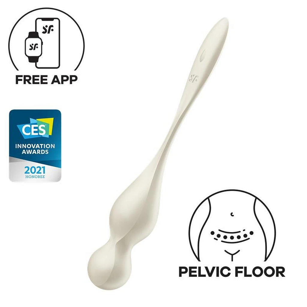 Kulki gejszy Satisfyer Love Birds 1 - silikon, z aplikacją — zdjęcie 6
