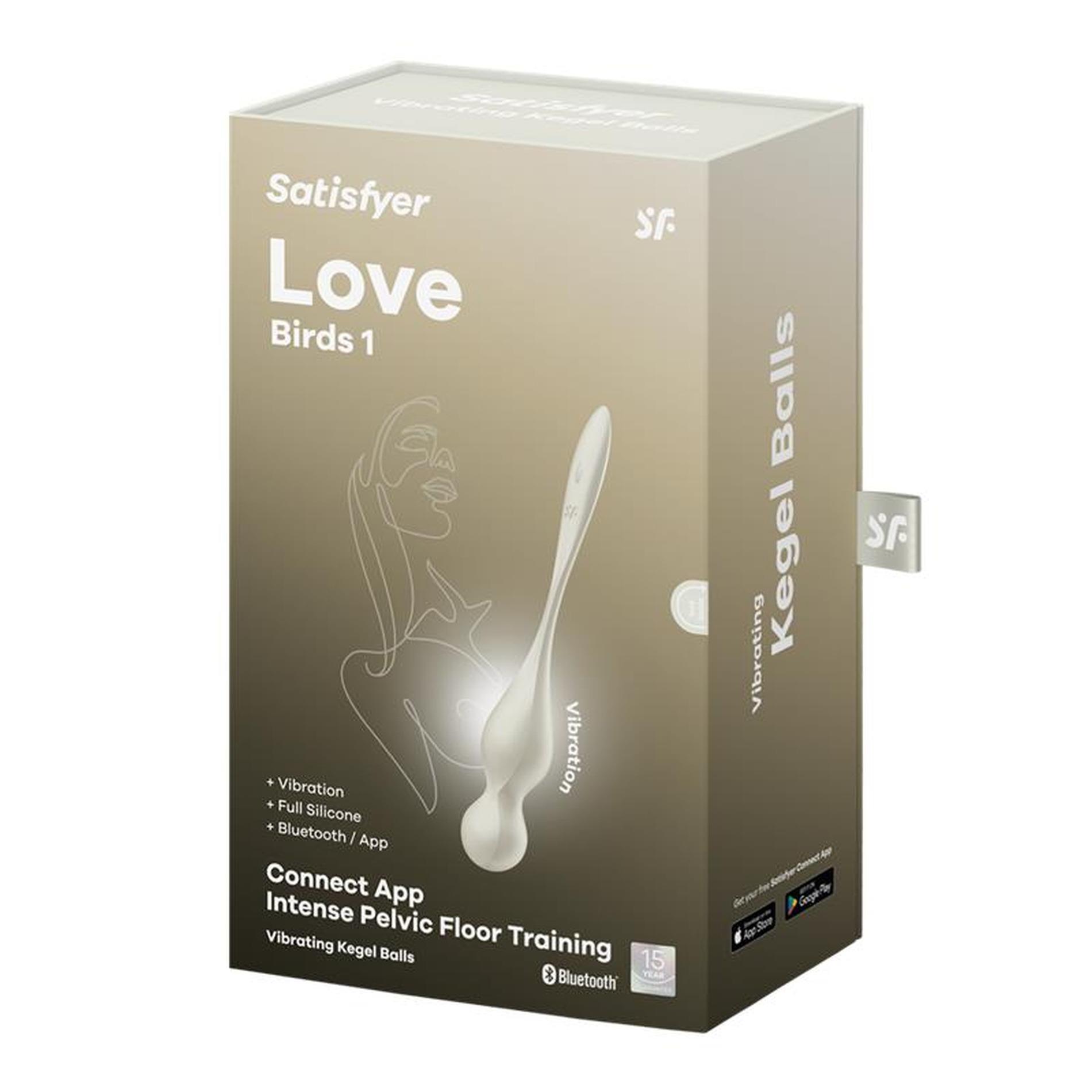 Kulki gejszy Satisfyer Love Birds 1 - silikon, z aplikacją — zdjęcie 7