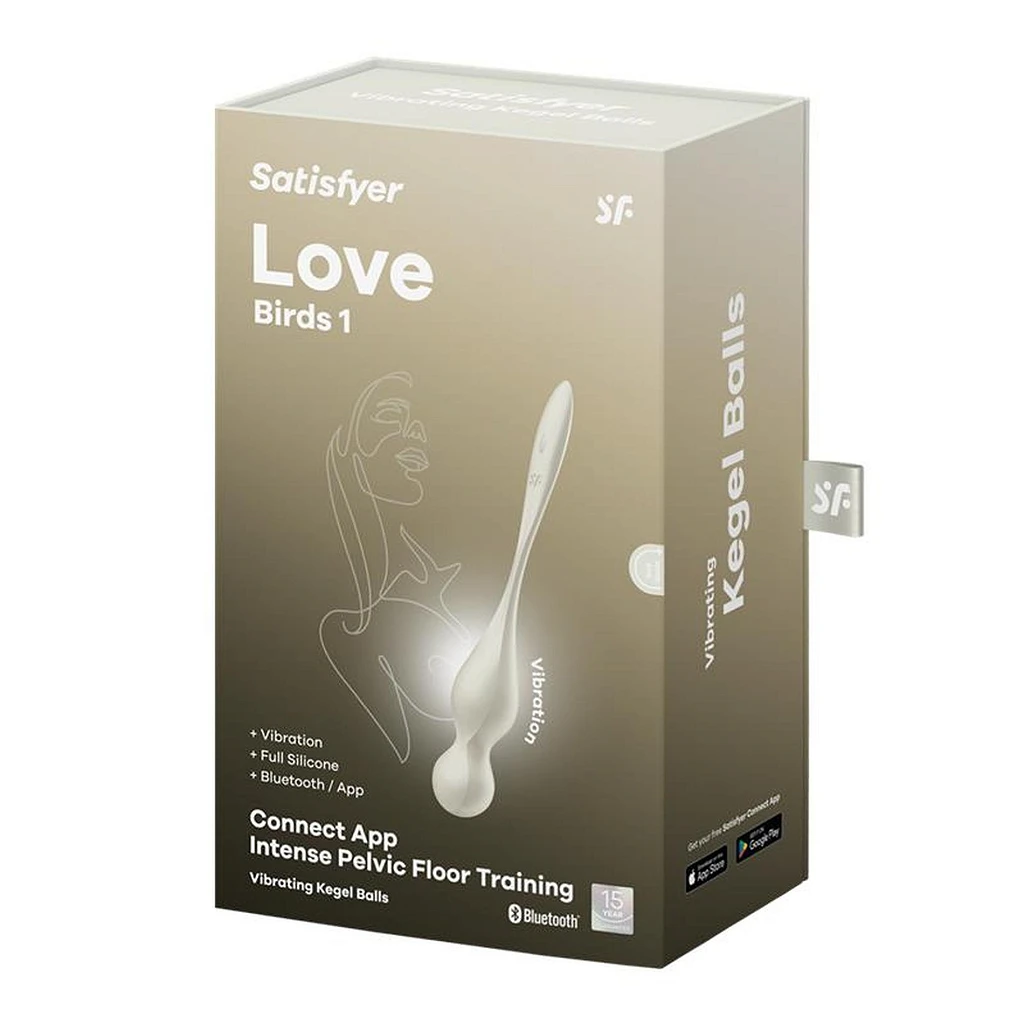 Kulki gejszy Satisfyer Love Birds 1 - silikon, z aplikacją — zdjęcie 7
