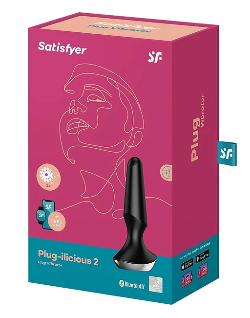 Plug analny Satisfyer Ilicious 2 - silikon, IPX7 — zdjęcie 5