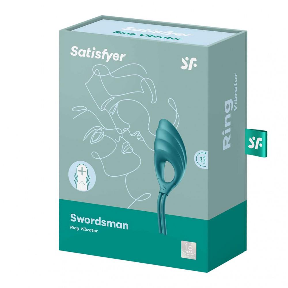 Pierścień erekcyjny wibracyjny Satisfyer Swordsman - silikon — zdjęcie 8