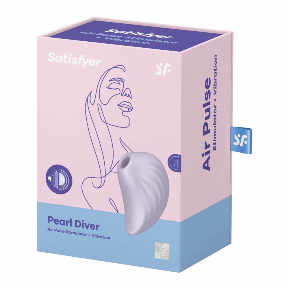 Wibrator Pearl Diver – impuls powietrzny i wibracje — zdjęcie 7