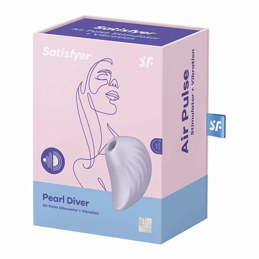 Wibrator Pearl Diver – impuls powietrzny i wibracje — zdjęcie 7
