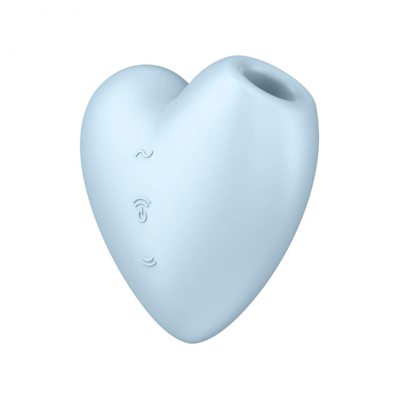 Stymulator Satisfyer Cutie Heart - Air Pulse + wibracje — zdjęcie 1