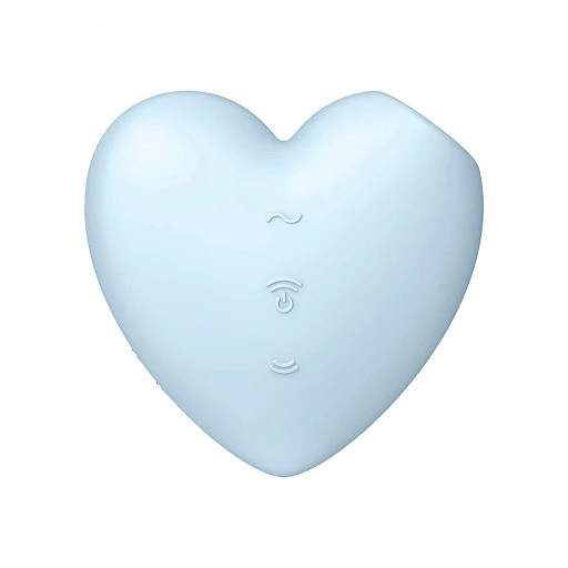 Stymulator Satisfyer Cutie Heart - Air Pulse + wibracje — zdjęcie 5