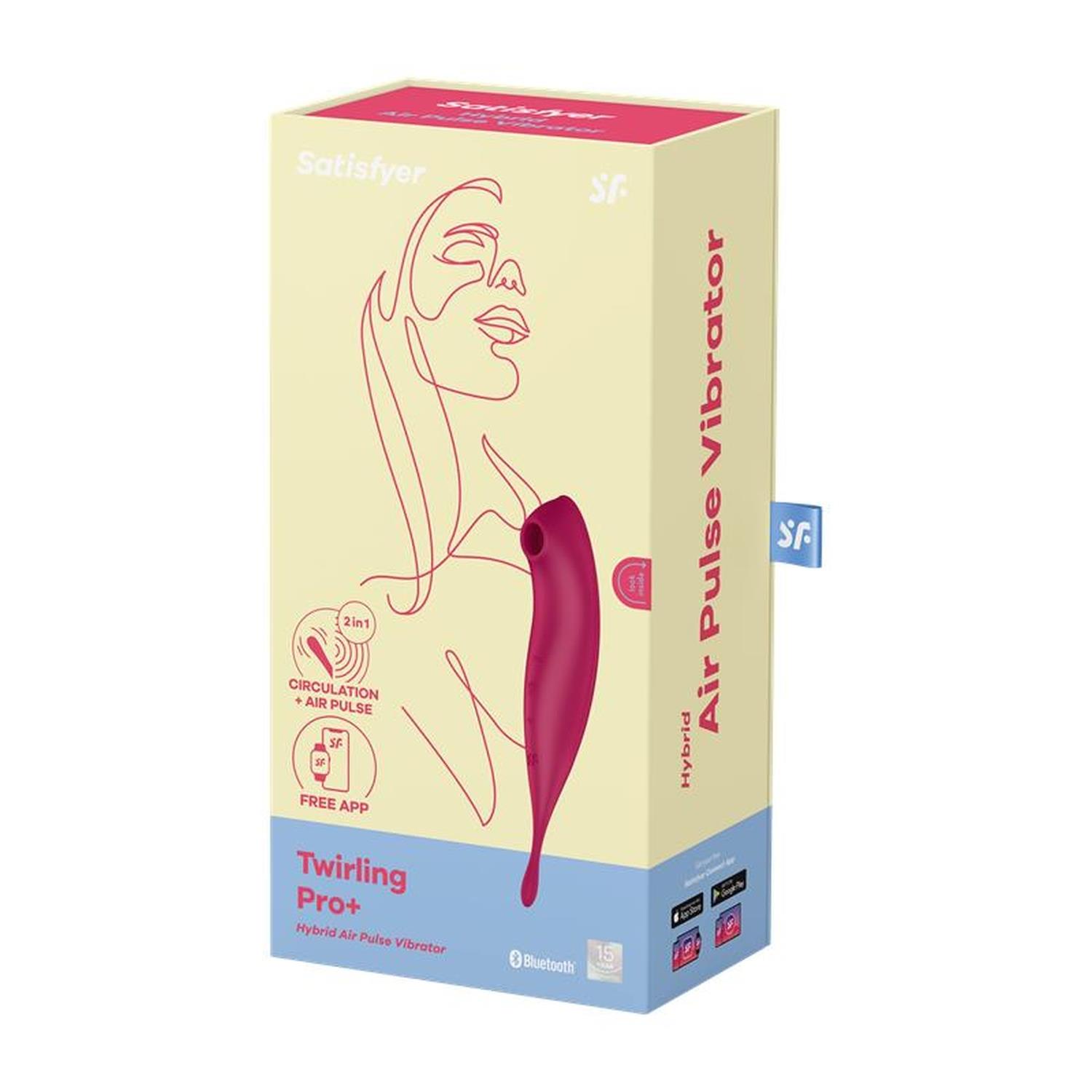 Masażer łechtaczki Satisfyer Twirling Pro Connect App – fale — zdjęcie 6