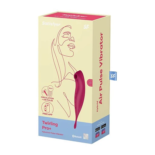 Masażer łechtaczki Satisfyer Twirling Pro Connect App – fale — zdjęcie 6