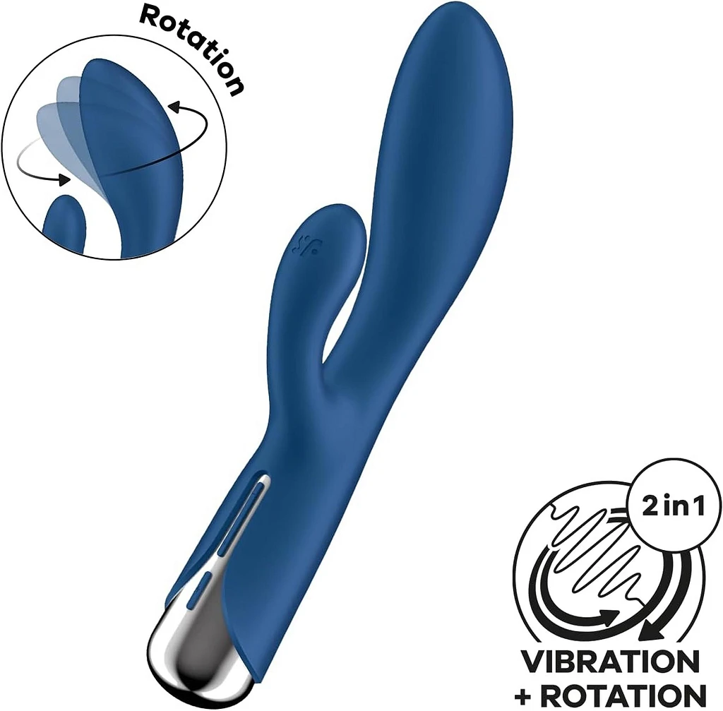 Wibrator królik Spinning Rabbit 1 – obrót + wibracje — zdjęcie 7