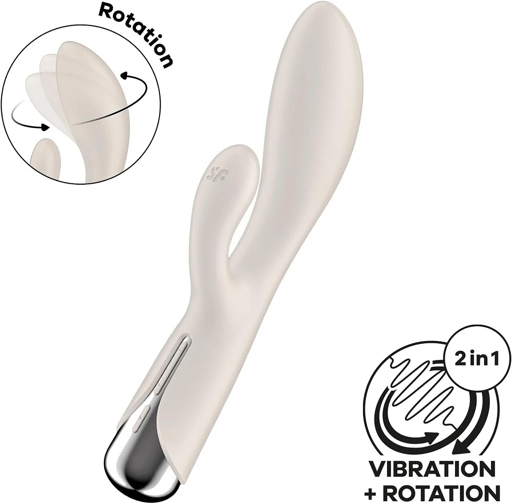 Wibrator króliczek Spinning Rabbit 1 – rotacja i wibracje — zdjęcie 7