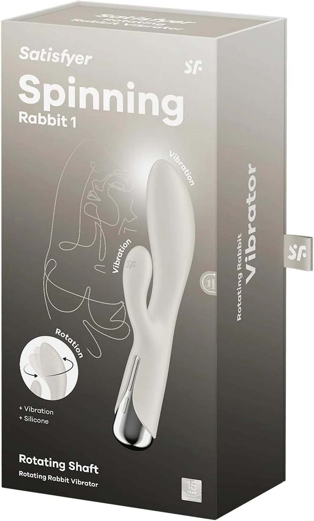 Wibrator króliczek Spinning Rabbit 1 – rotacja i wibracje — zdjęcie 9