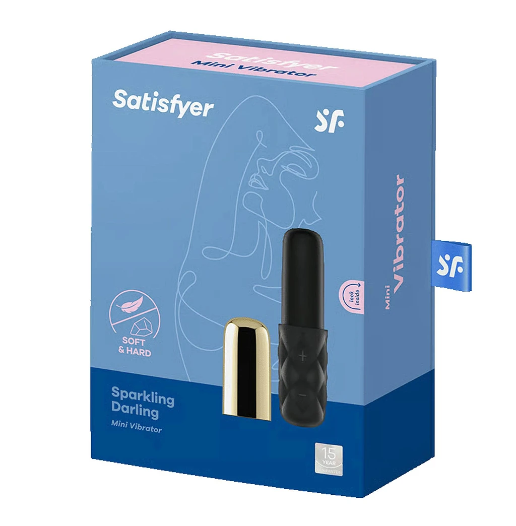 Wibrator mini Satisfyer Sparkling Darling – 15 programów, IPX7 — zdjęcie 2