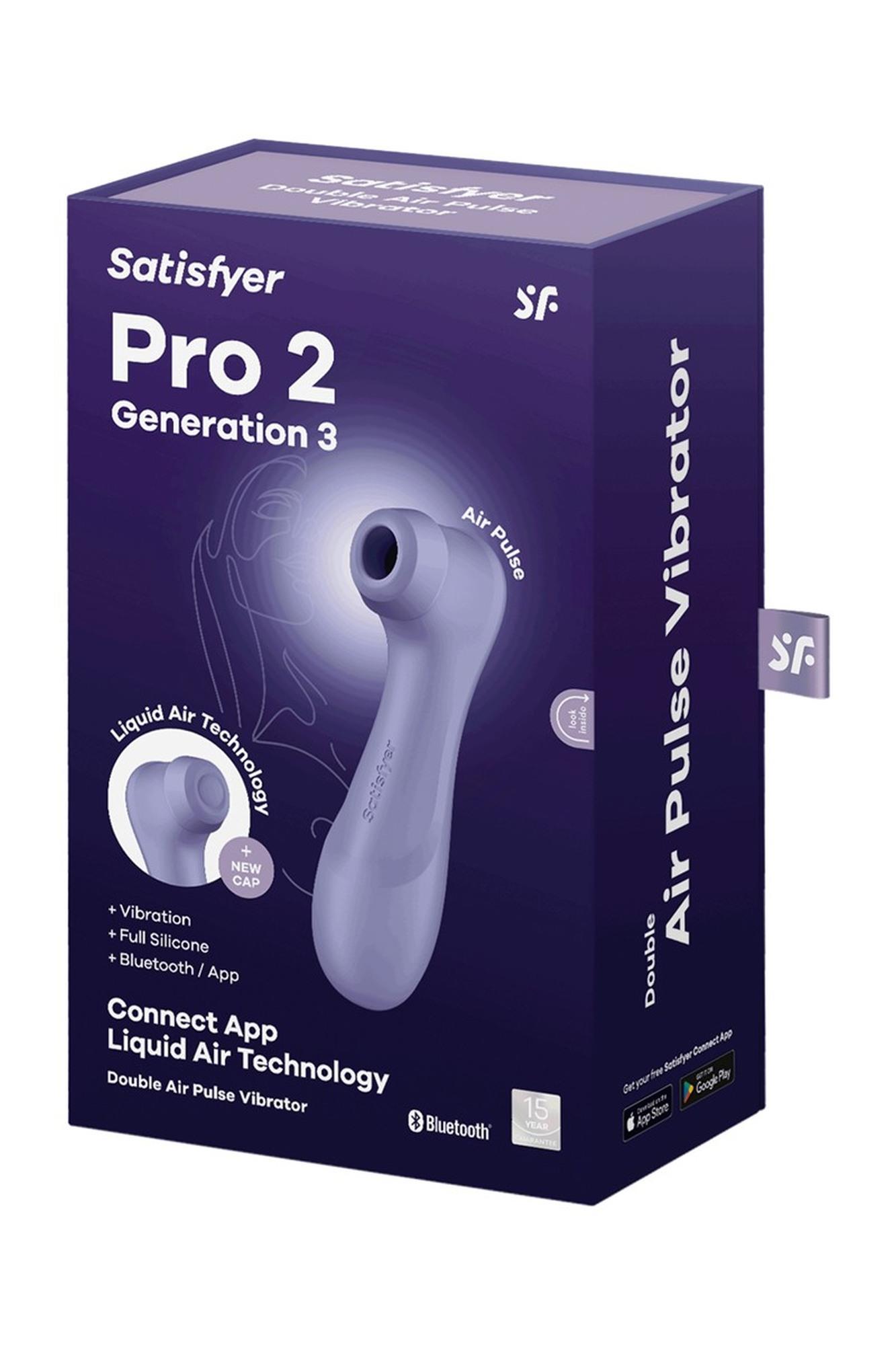 Masażer do łechtaczki Satisfyer Pro 2 Generation 3 - Liquid Air — zdjęcie 4