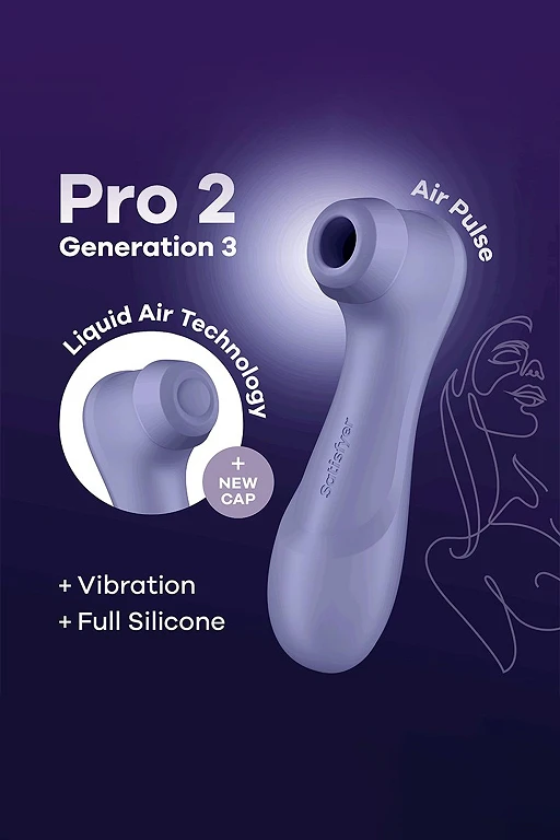 Masażer do łechtaczki Satisfyer Pro 2 Generation 3 - Liquid Air — zdjęcie 5