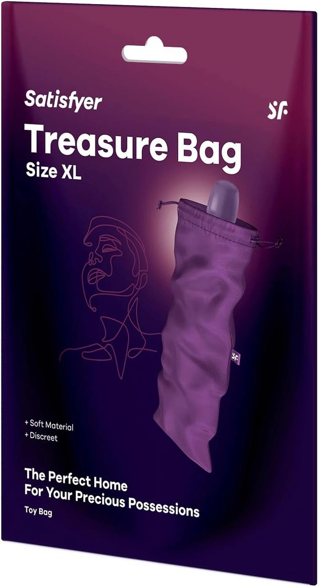 Masażer Satisfyer Treasure Bag XL - duże wnętrze — zdjęcie 3