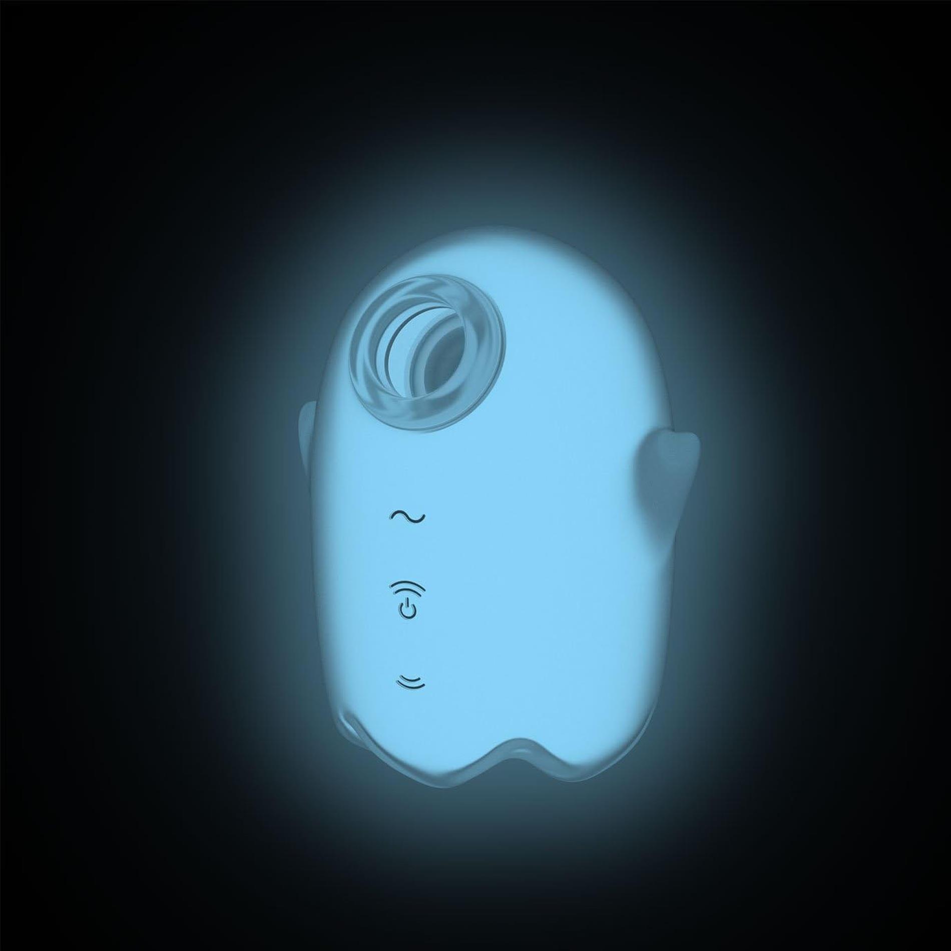 Stymulator łechtaczki Glowing Ghost – fale ciśnienia i wibracje — zdjęcie 5
