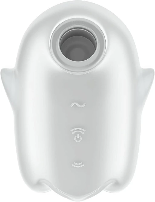 Stymulator łechtaczki Glowing Ghost – fale ciśnienia i wibracje — zdjęcie 6
