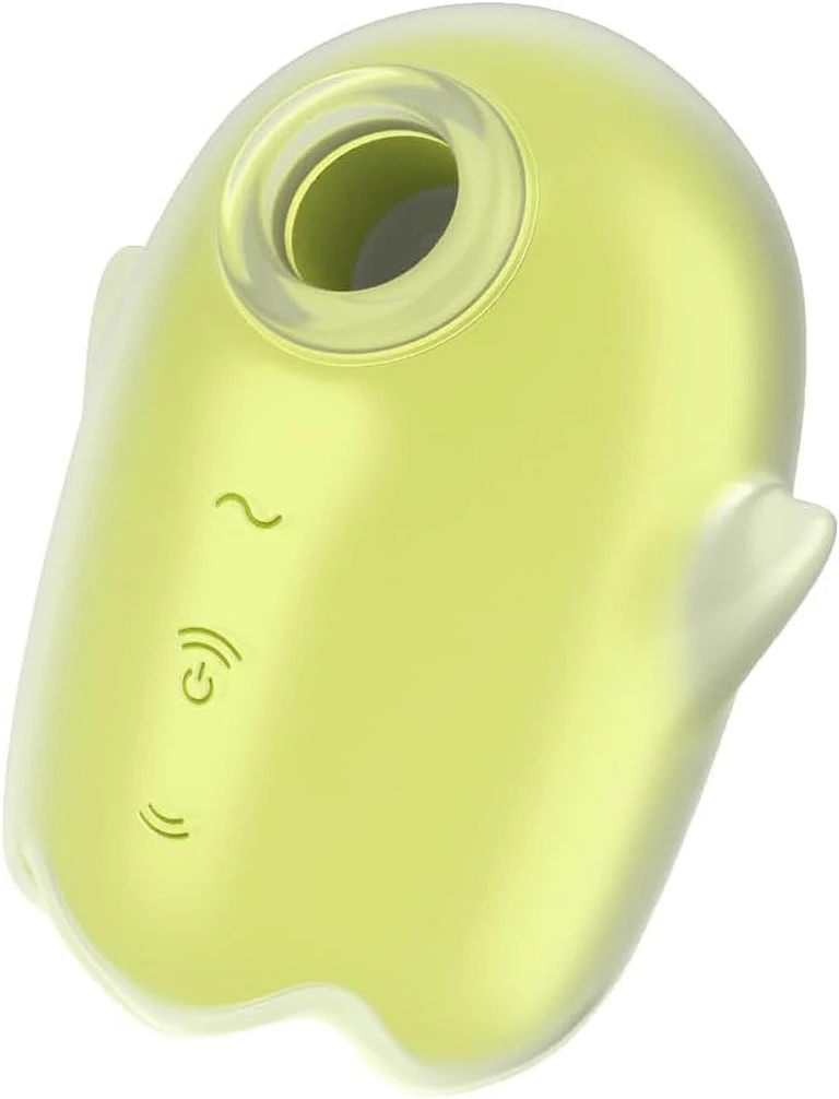 Stymulator łechtaczki Satisfyer Glowing Ghost – Air Pulse i wibracje