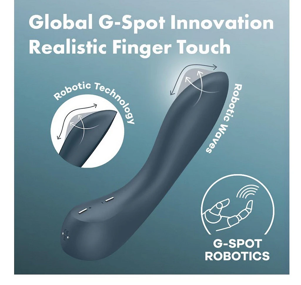 Wibrator G-Spot Wave 4 – ruch palca, 12 trybów — zdjęcie 4