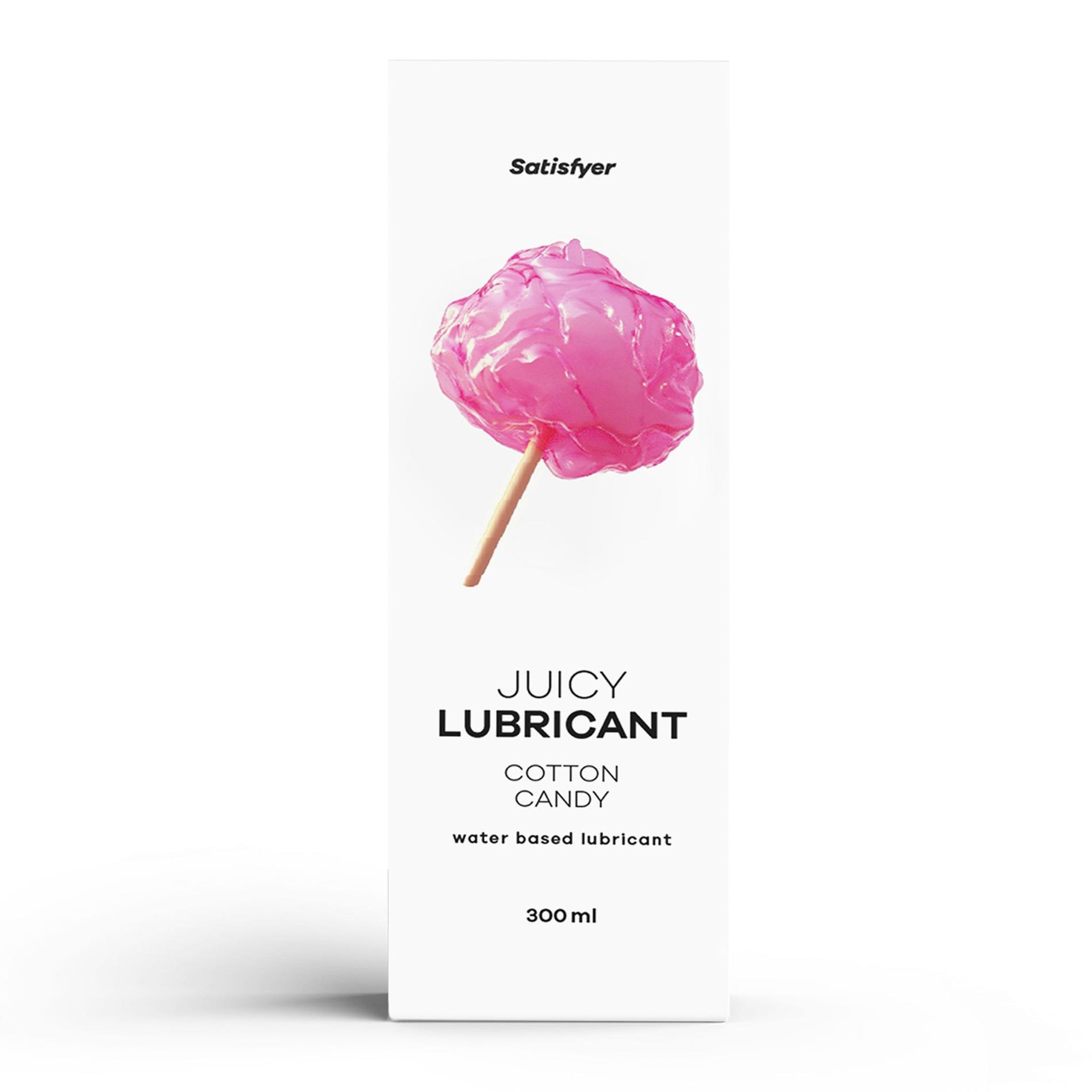 Żel nawilżający Satisfyer Juicy Cotton Candy – wata cukrowa, 300 ml — zdjęcie 1