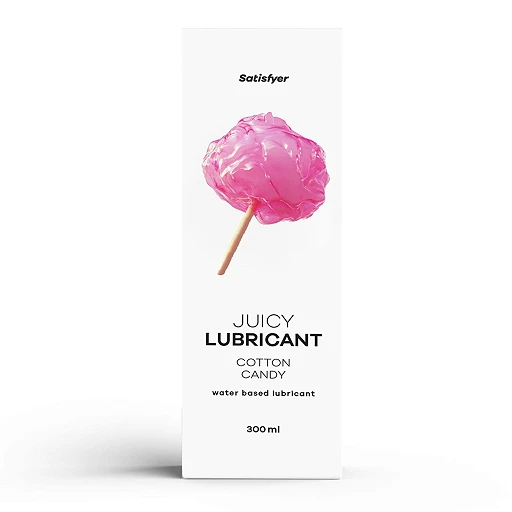Żel nawilżający Satisfyer Juicy Cotton Candy – wata cukrowa, 300 ml