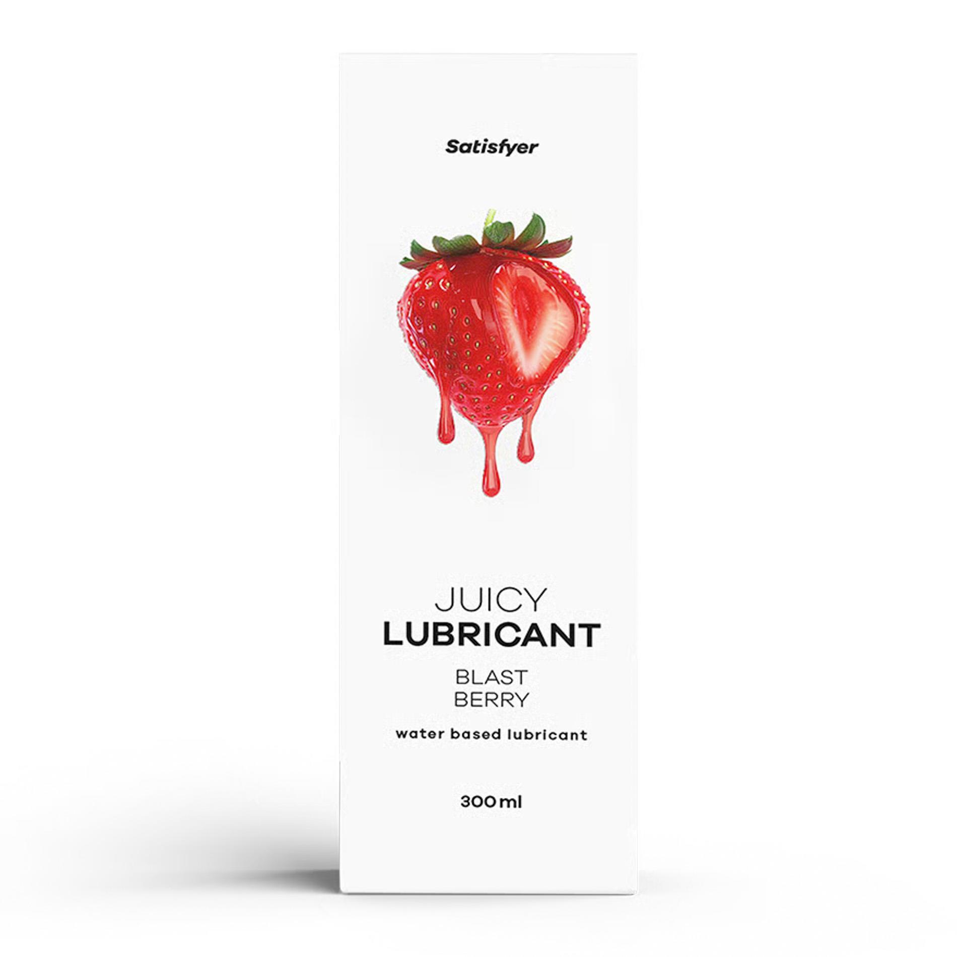 Lubrykant Satisfyer Blast Berry – truskawkowy, 300 ml — zdjęcie 1