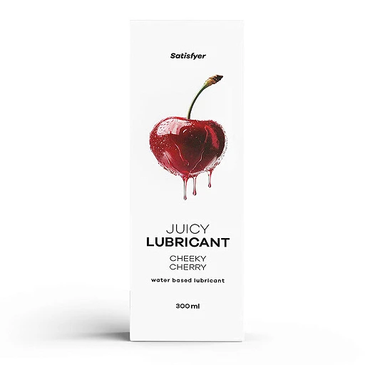 Lubrykant wodny Satisfyer Cheeky Cherry - wiśniowy, 300 ml