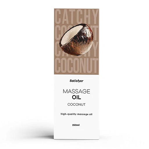 Olejek do masażu Satisfyer Coconut – zapach kokosa, 250 ml