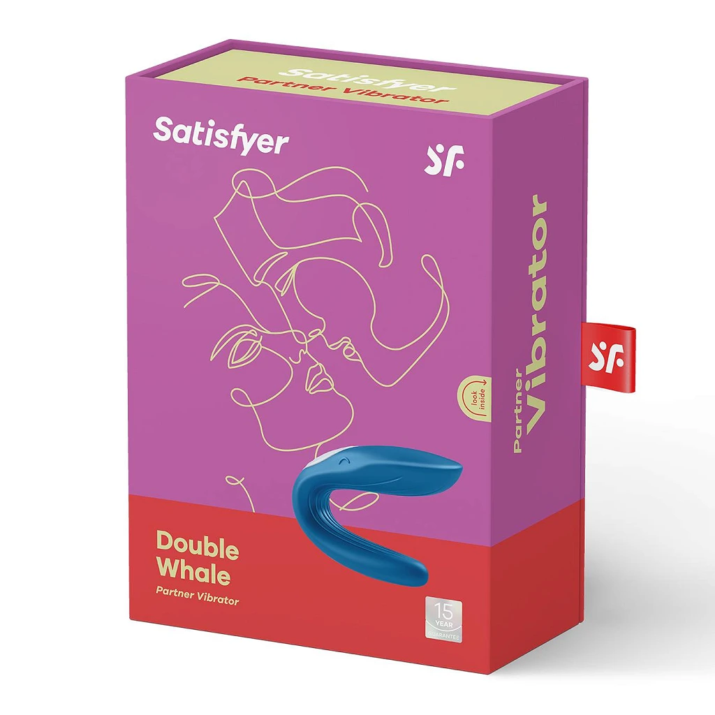 Stymulator Satisfyer Partner Whale - 3 poziomy i 7 trybów — zdjęcie 5