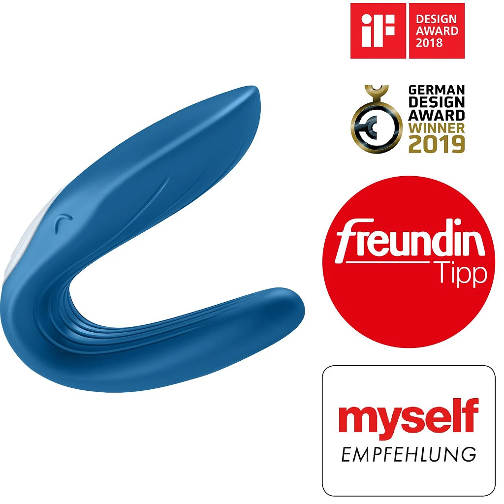 Stymulator Satisfyer Partner Whale - 3 poziomy i 7 trybów — zdjęcie 4