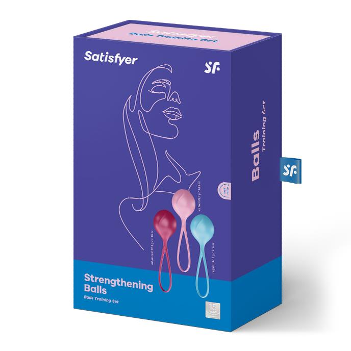 Zestaw kulek Satisfyer Balls C03 - zestaw 3 szt. — zdjęcie 1