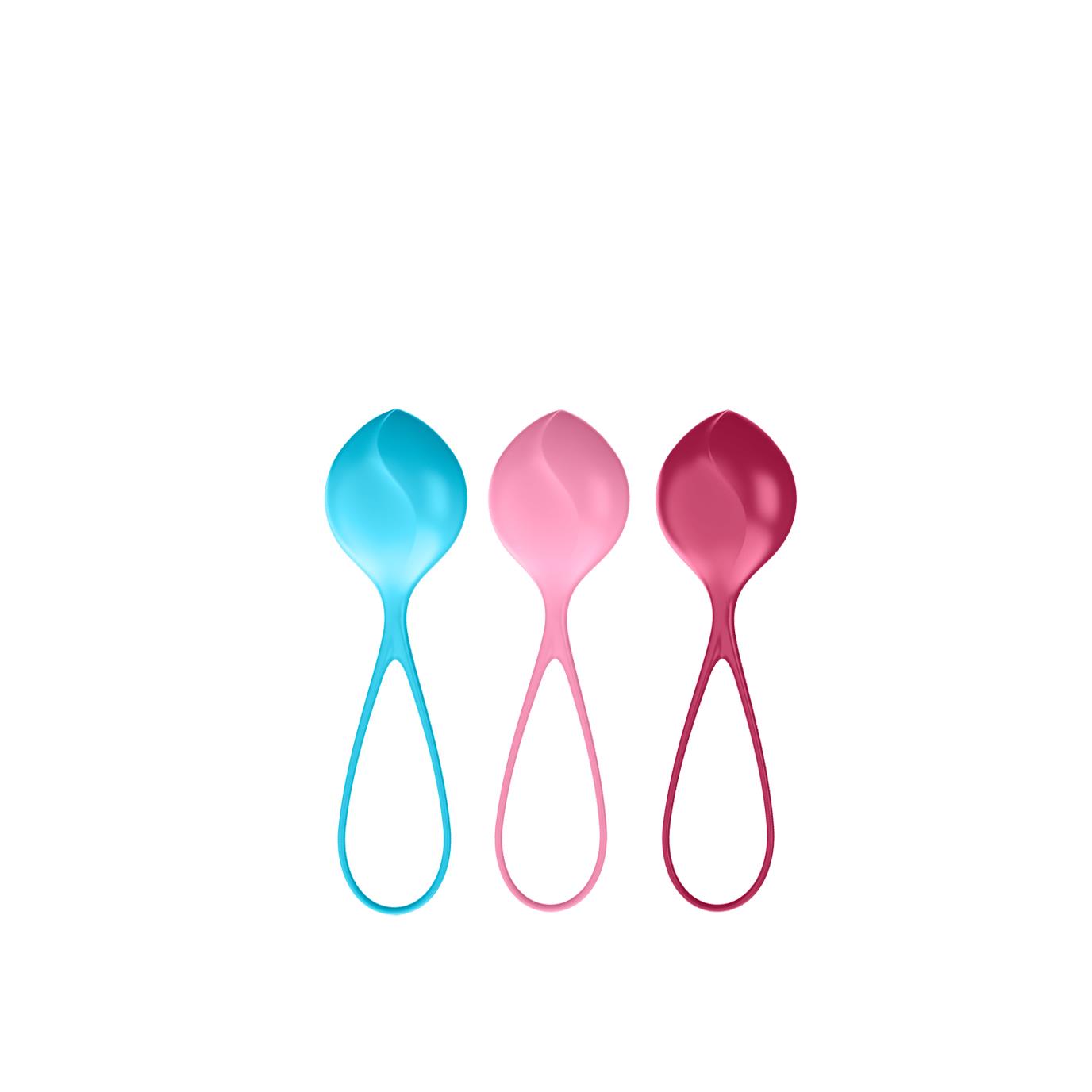 Zestaw kulek Satisfyer Balls C03 - zestaw 3 szt. — zdjęcie 3