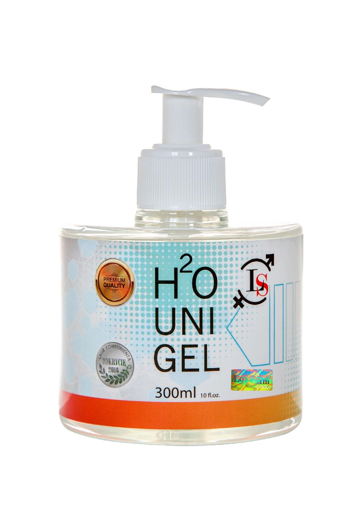 Żel nawilżający H2O Uni Gel - na bazie wody, 300 ml — zdjęcie 1
